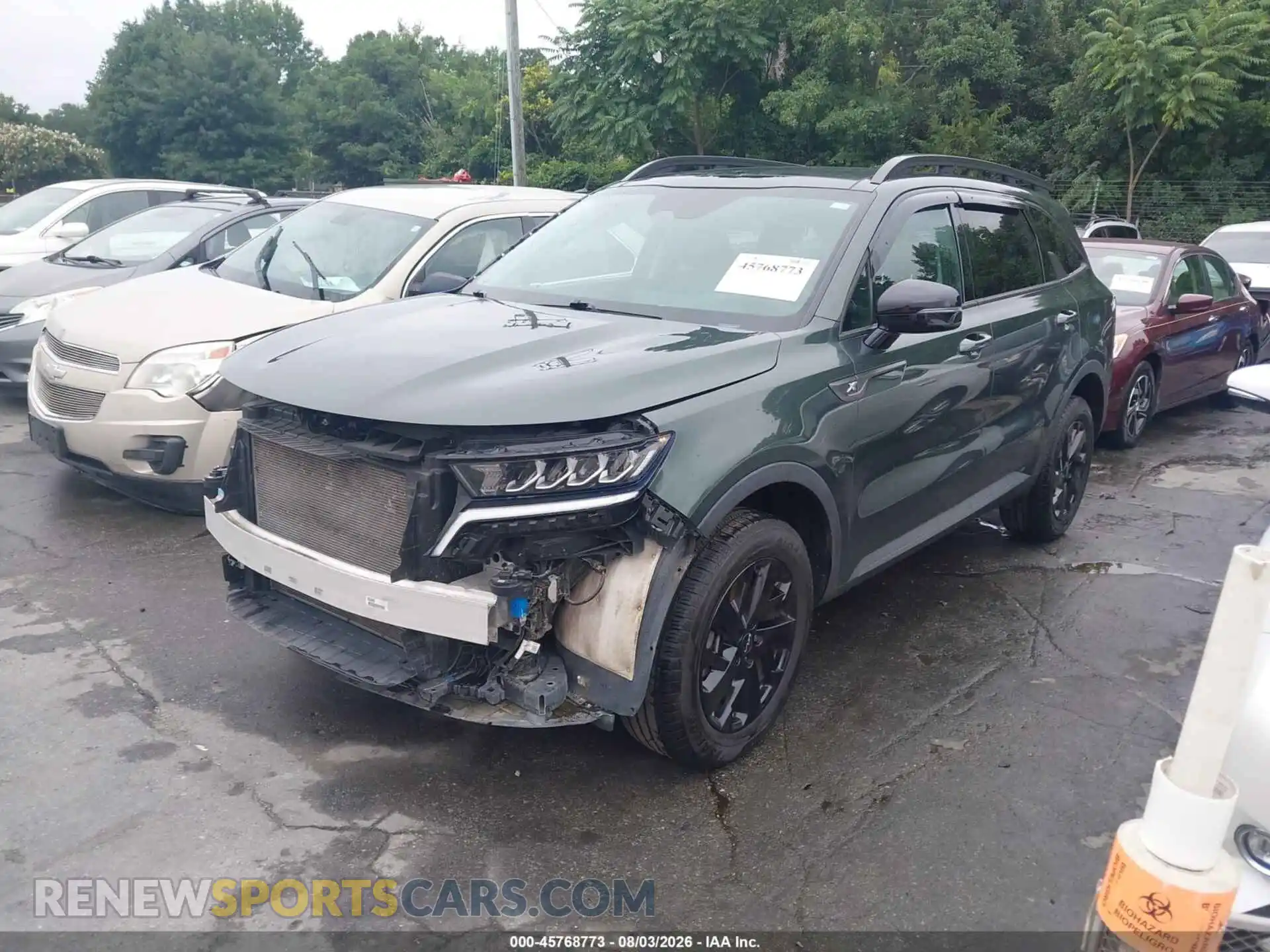 2 Photograph of a damaged car 5XYRLDLC5PG201229 KIA SORENTO 2023