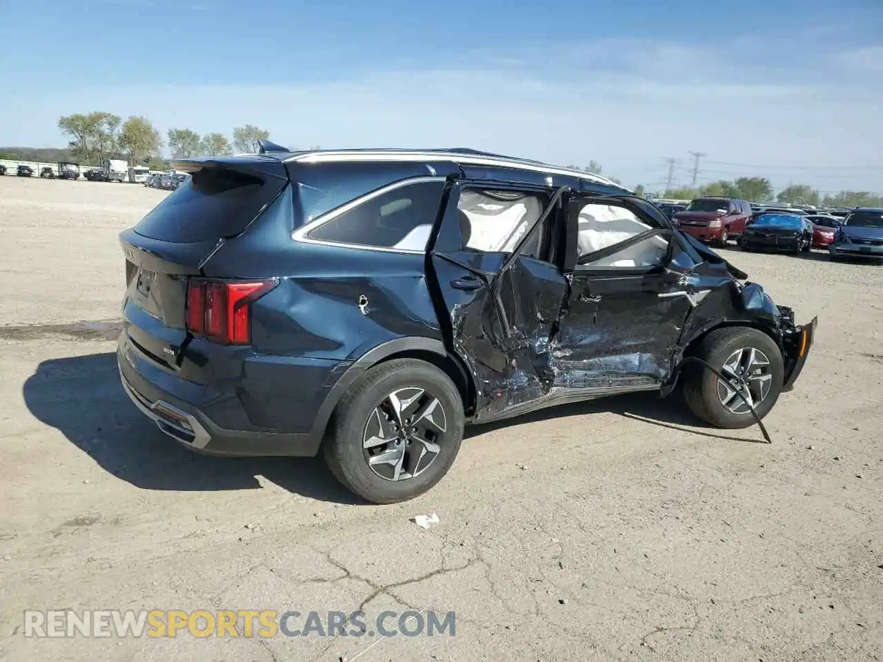 3 Photograph of a damaged car KNDRH4LG1P5176259 KIA SORENTO 2023
