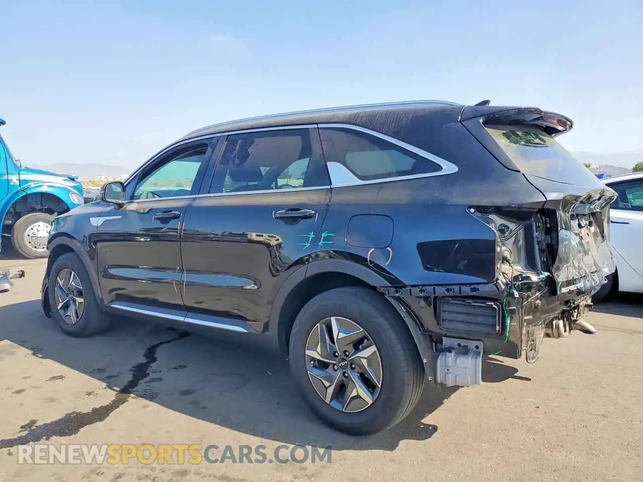 2 Photograph of a damaged car KNDRH4LG4P5155602 KIA SORENTO 2023