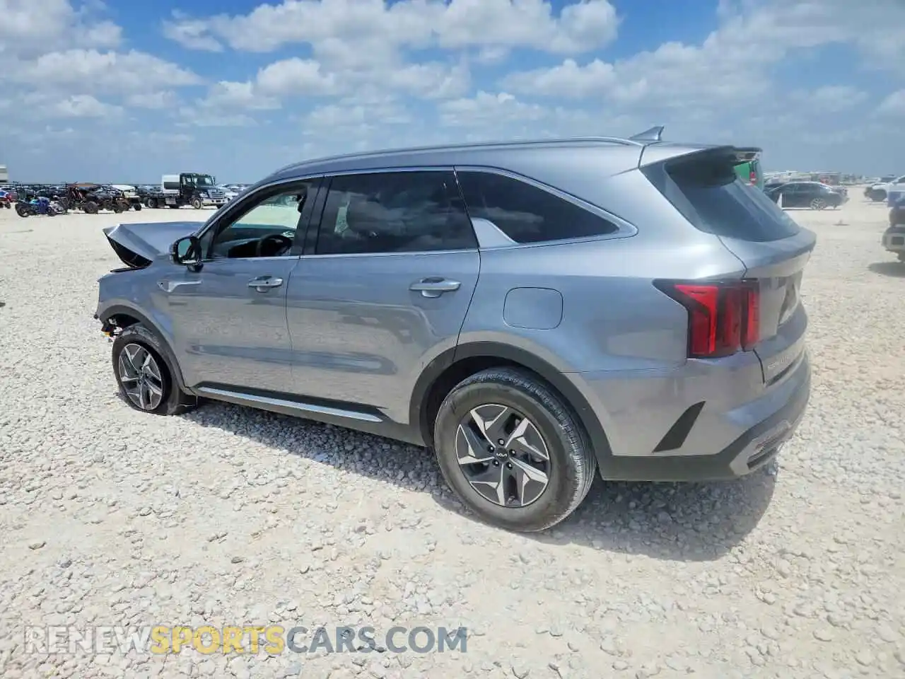 2 Photograph of a damaged car KNDRH4LG4P5186669 KIA SORENTO 2023