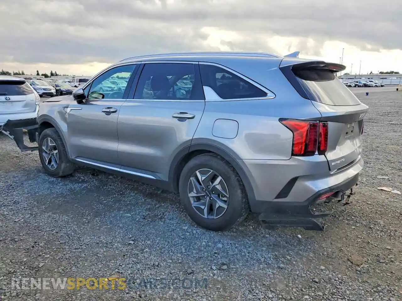 2 Photograph of a damaged car KNDRH4LG5P5136539 KIA SORENTO 2023