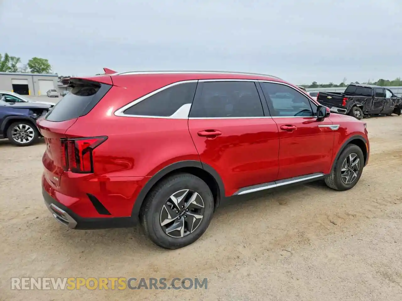 3 Photograph of a damaged car KNDRH4LG5P5167483 KIA SORENTO 2023