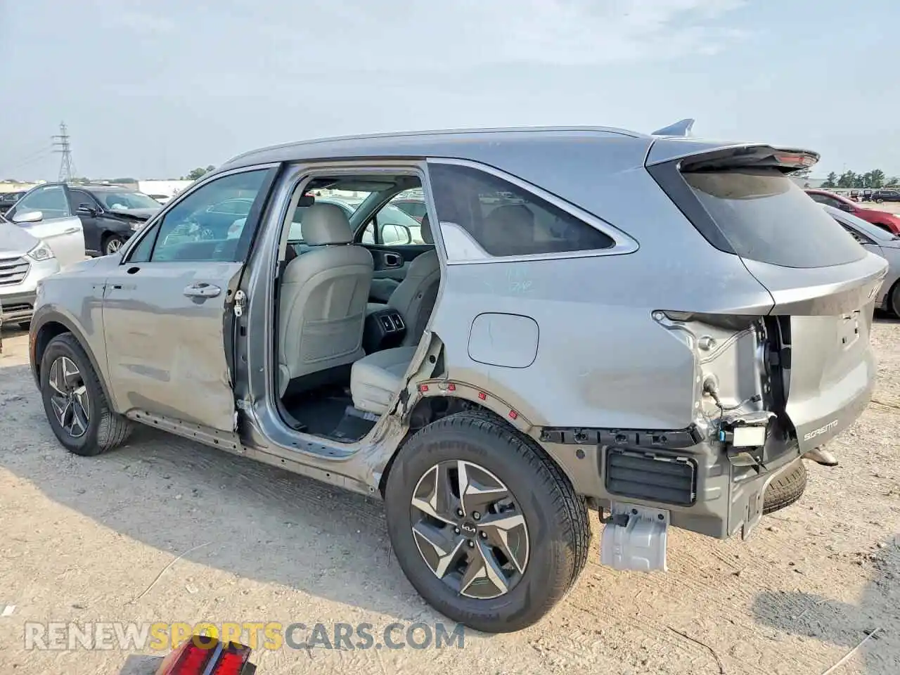 2 Photograph of a damaged car KNDRH4LG5P5198751 KIA SORENTO 2023