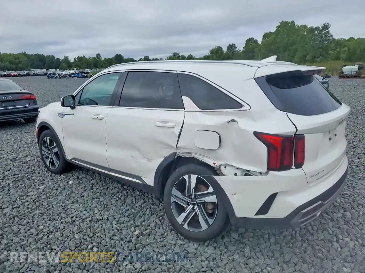 2 Фотография поврежденного автомобиля KNDRHDLG1P5226318 KIA SORENTO 2023