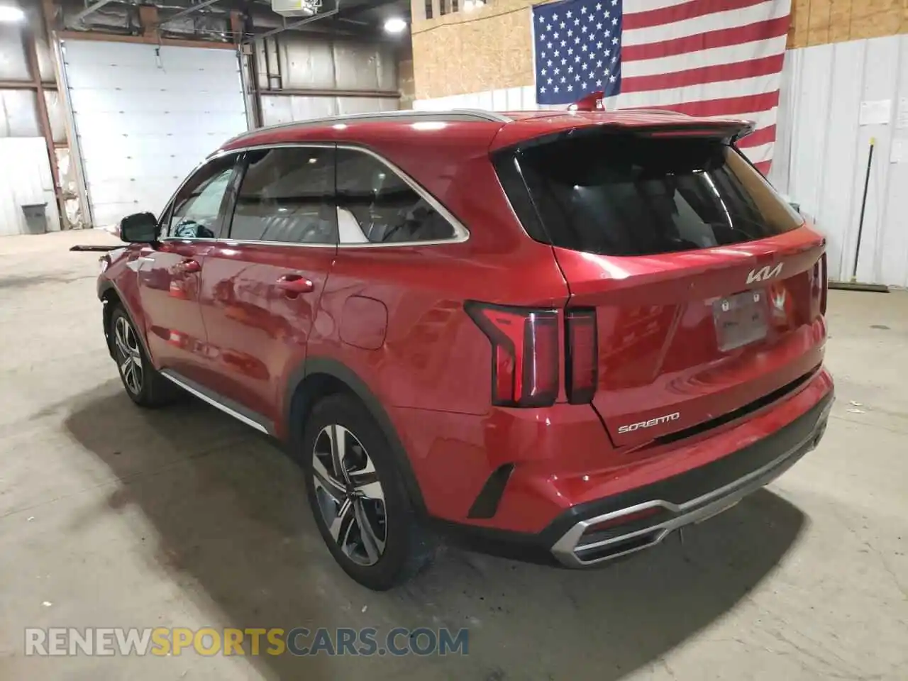2 Фотография поврежденного автомобиля KNDRHDLG3P5173685 KIA SORENTO 2023
