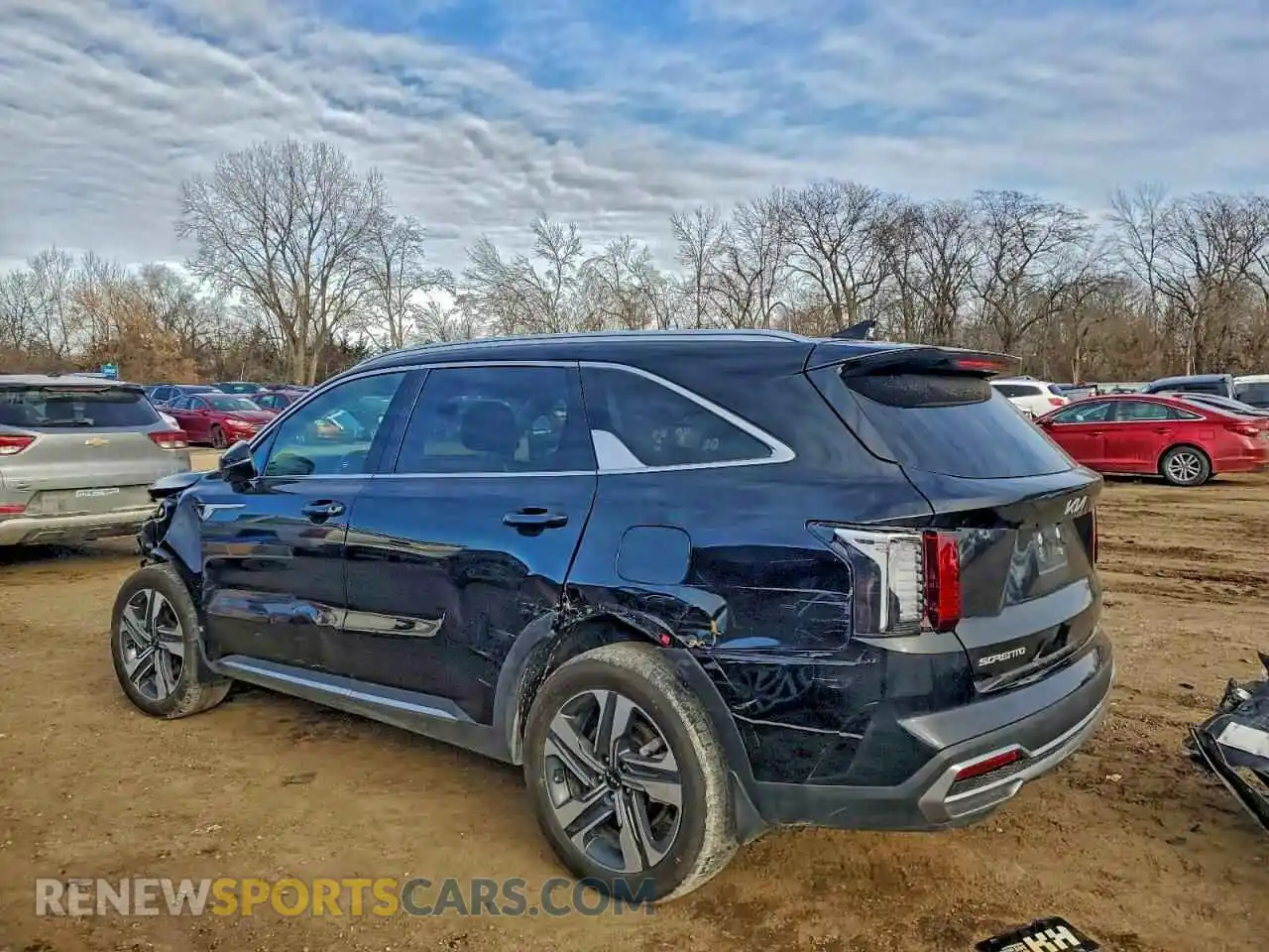 2 Photograph of a damaged car KNDRHDLG3P5226918 KIA SORENTO 2023