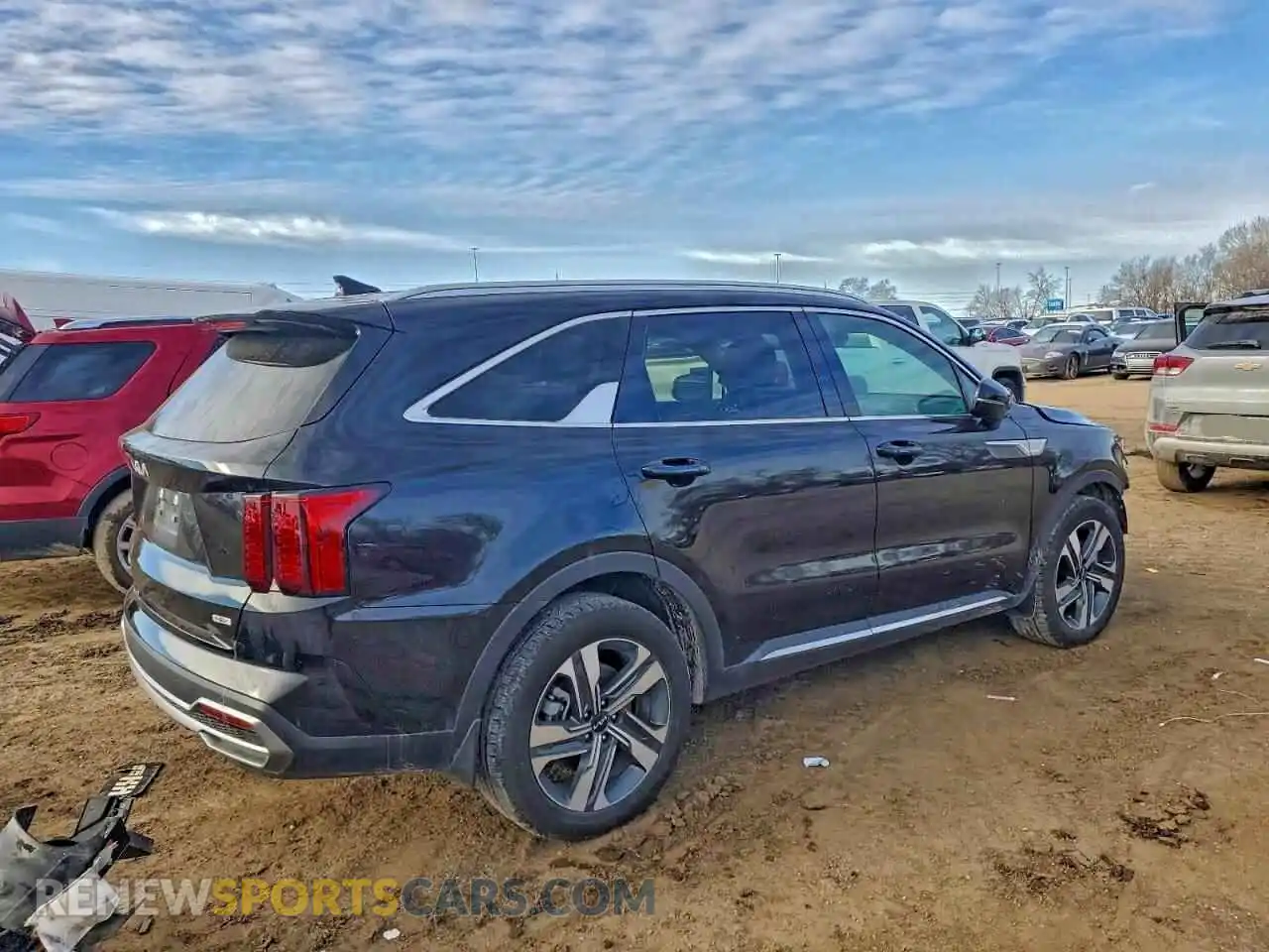 3 Photograph of a damaged car KNDRHDLG3P5226918 KIA SORENTO 2023