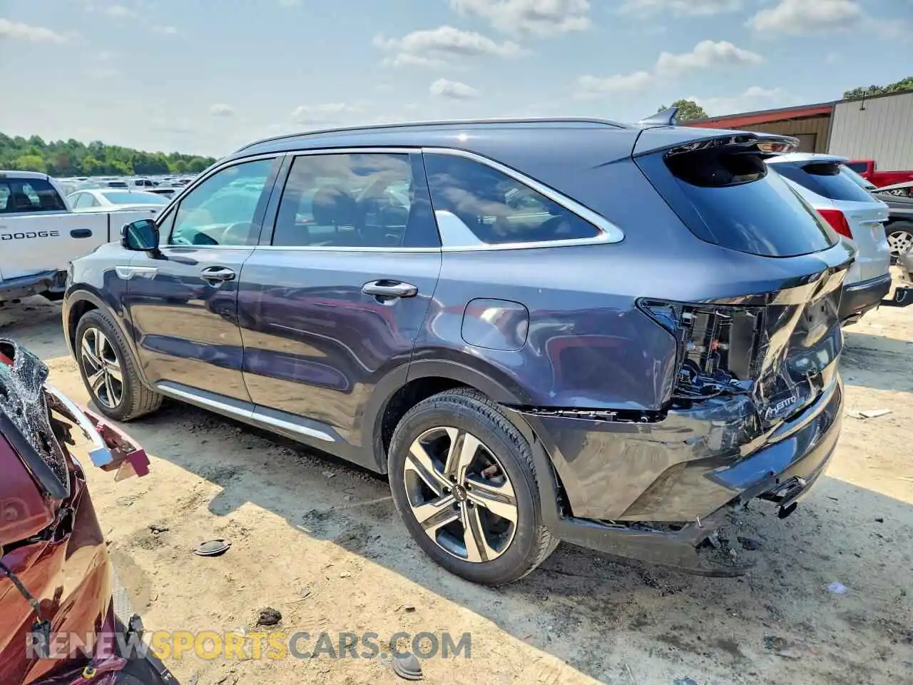 2 Photograph of a damaged car KNDRHDLG4P5176658 KIA SORENTO 2023