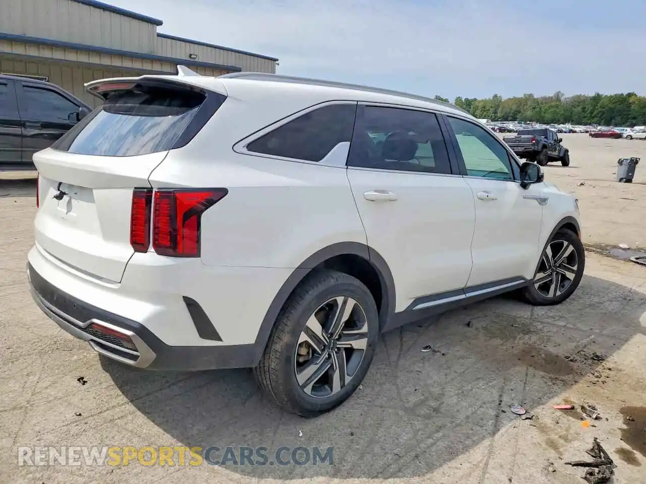 3 fotografías del automóvil dañado KNDRHDLG5P5140512 KIA SORENTO 2023