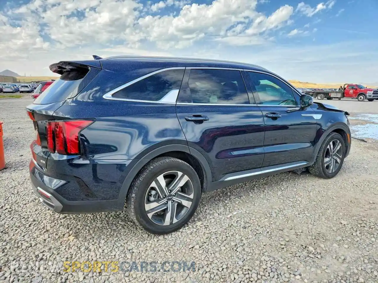 3 Photograph of a damaged car KNDRHDLG5P5171145 KIA SORENTO 2023