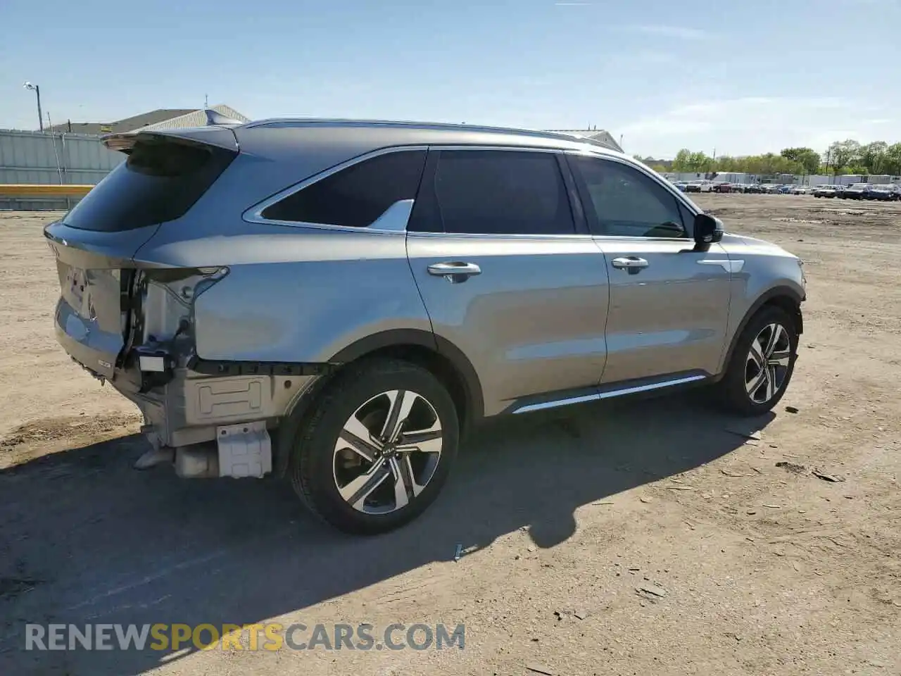 3 Photograph of a damaged car KNDRHDLG5P5206847 KIA SORENTO 2023