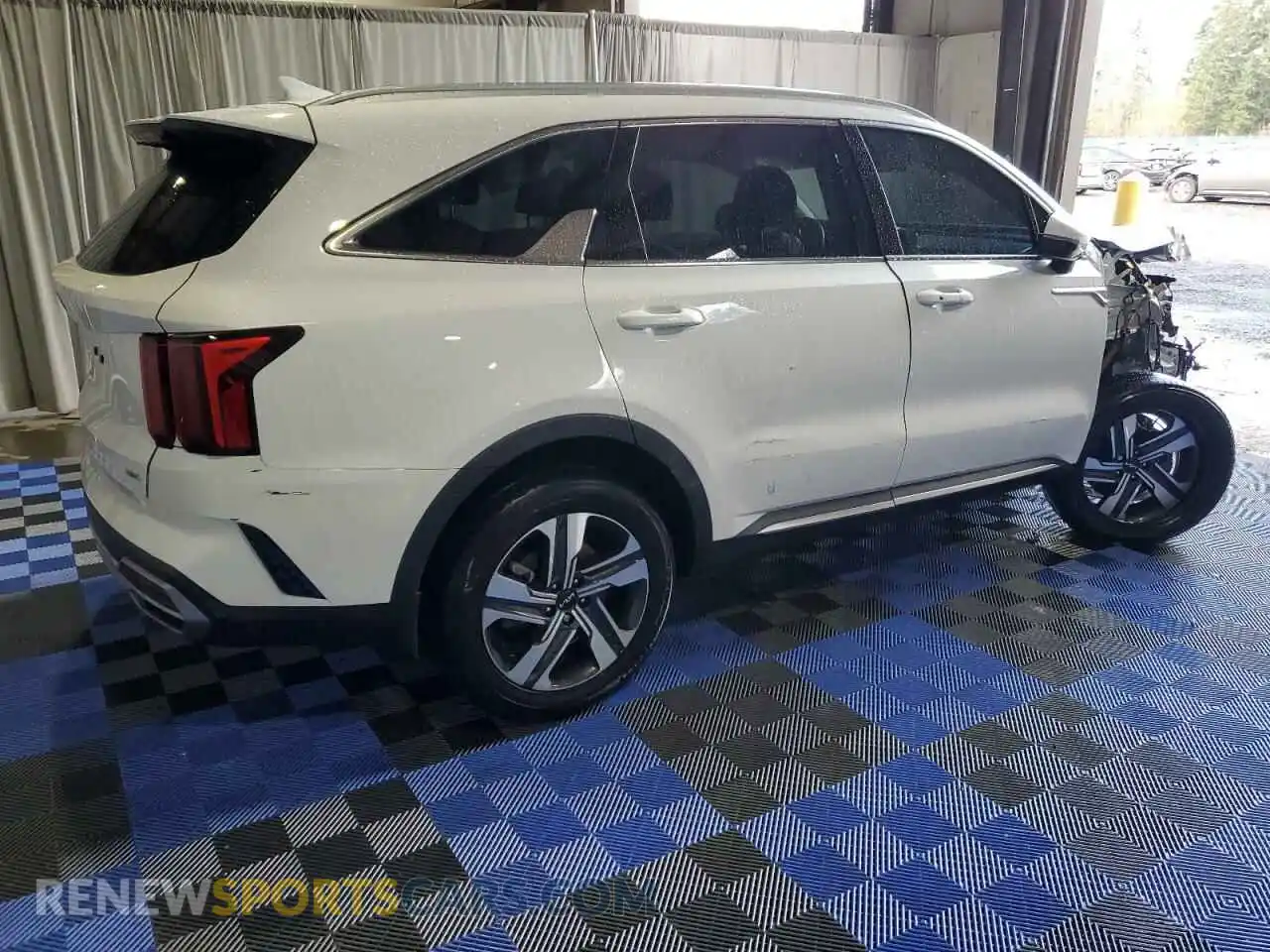 3 fotografías del automóvil dañado KNDRHDLG5P5225091 KIA SORENTO 2023