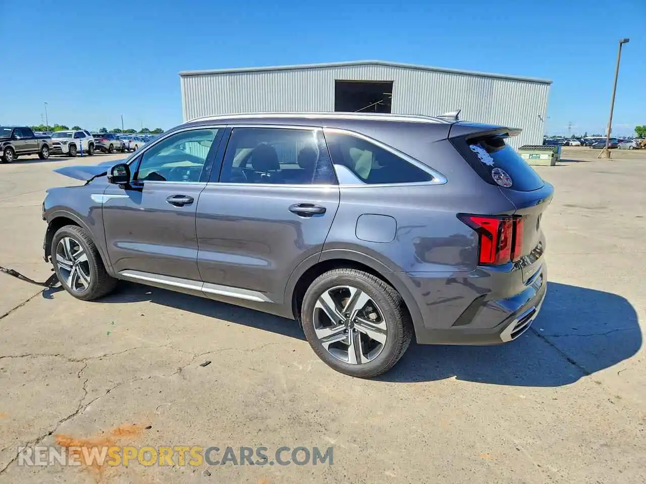 2 Photograph of a damaged car KNDRHDLG6P5141832 KIA SORENTO 2023