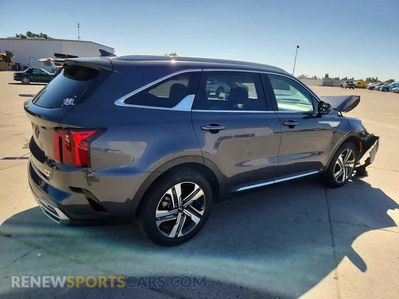 3 Photograph of a damaged car KNDRHDLG6P5141832 KIA SORENTO 2023