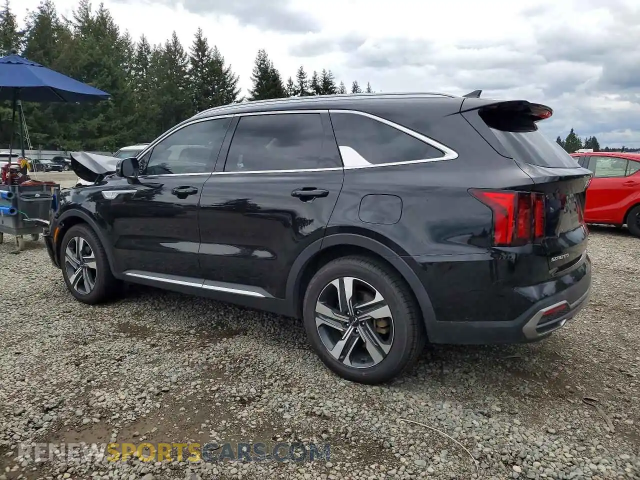2 Photograph of a damaged car KNDRHDLG7P5141810 KIA SORENTO 2023