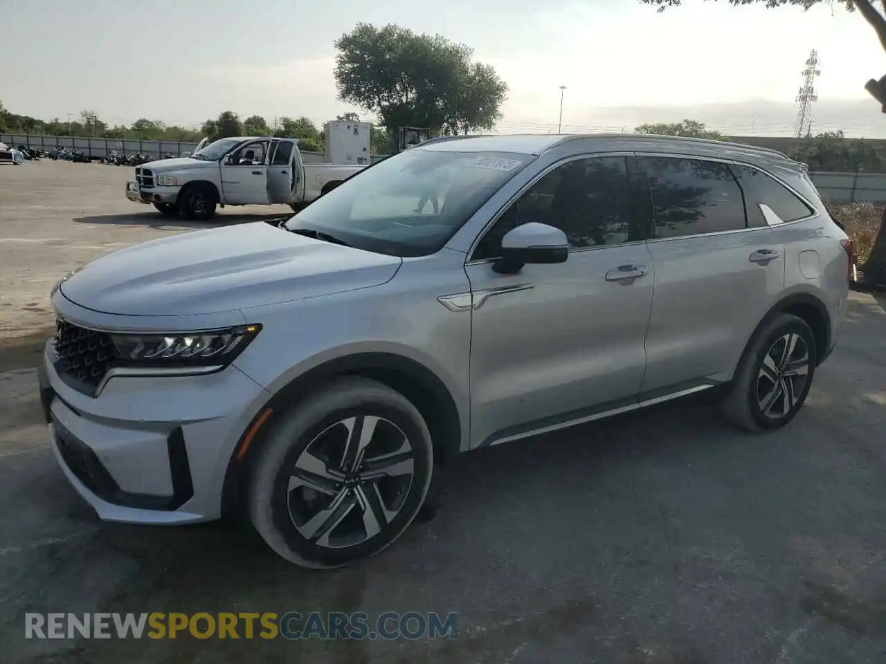 1 Photograph of a damaged car KNDRHDLG7P5176041 KIA SORENTO 2023