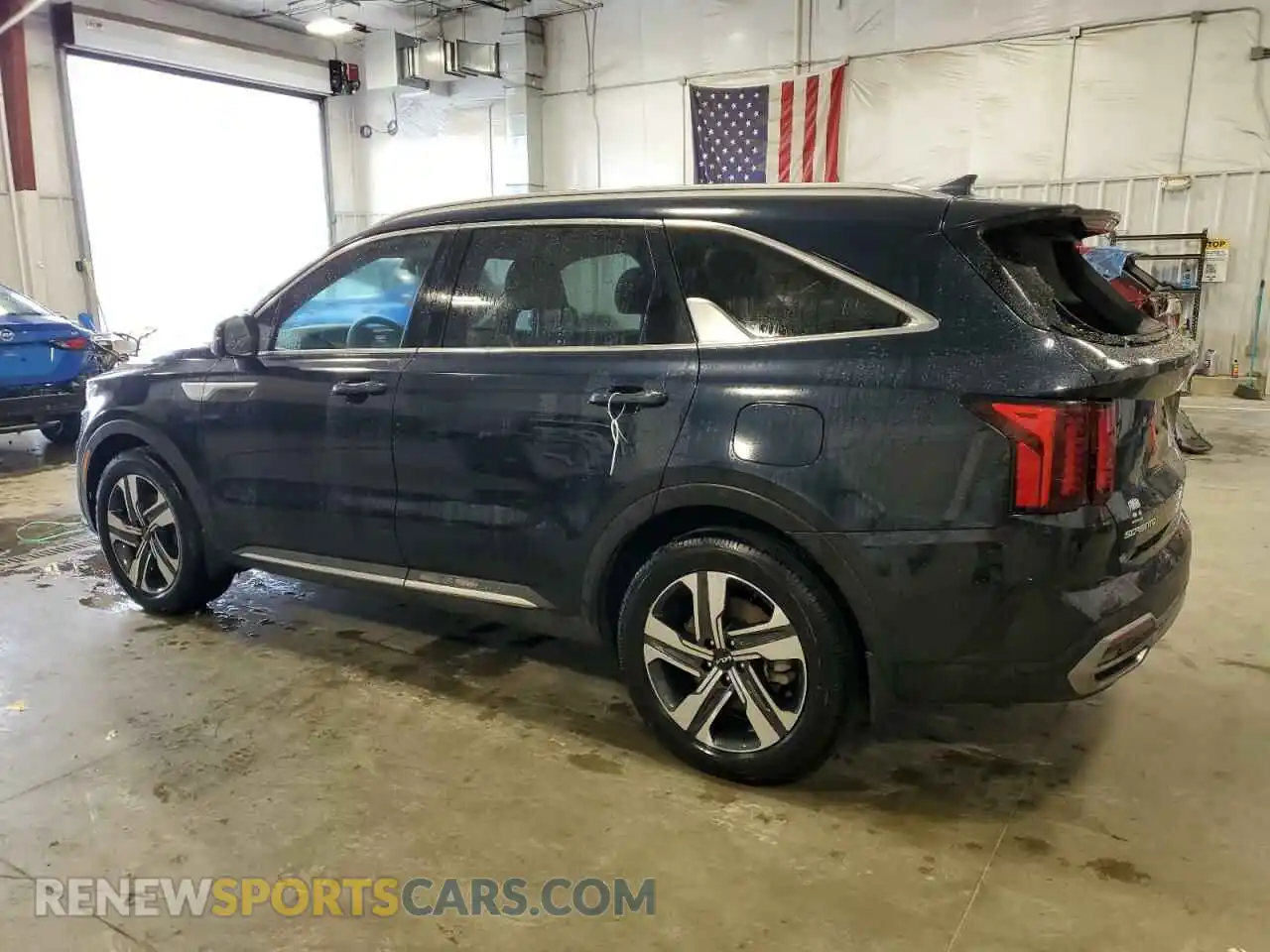 2 Фотография поврежденного автомобиля KNDRHDLG8P5228051 KIA SORENTO 2023