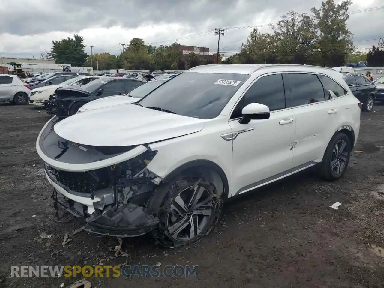 1 Photograph of a damaged car KNDRHDLG9P5163968 KIA SORENTO 2023