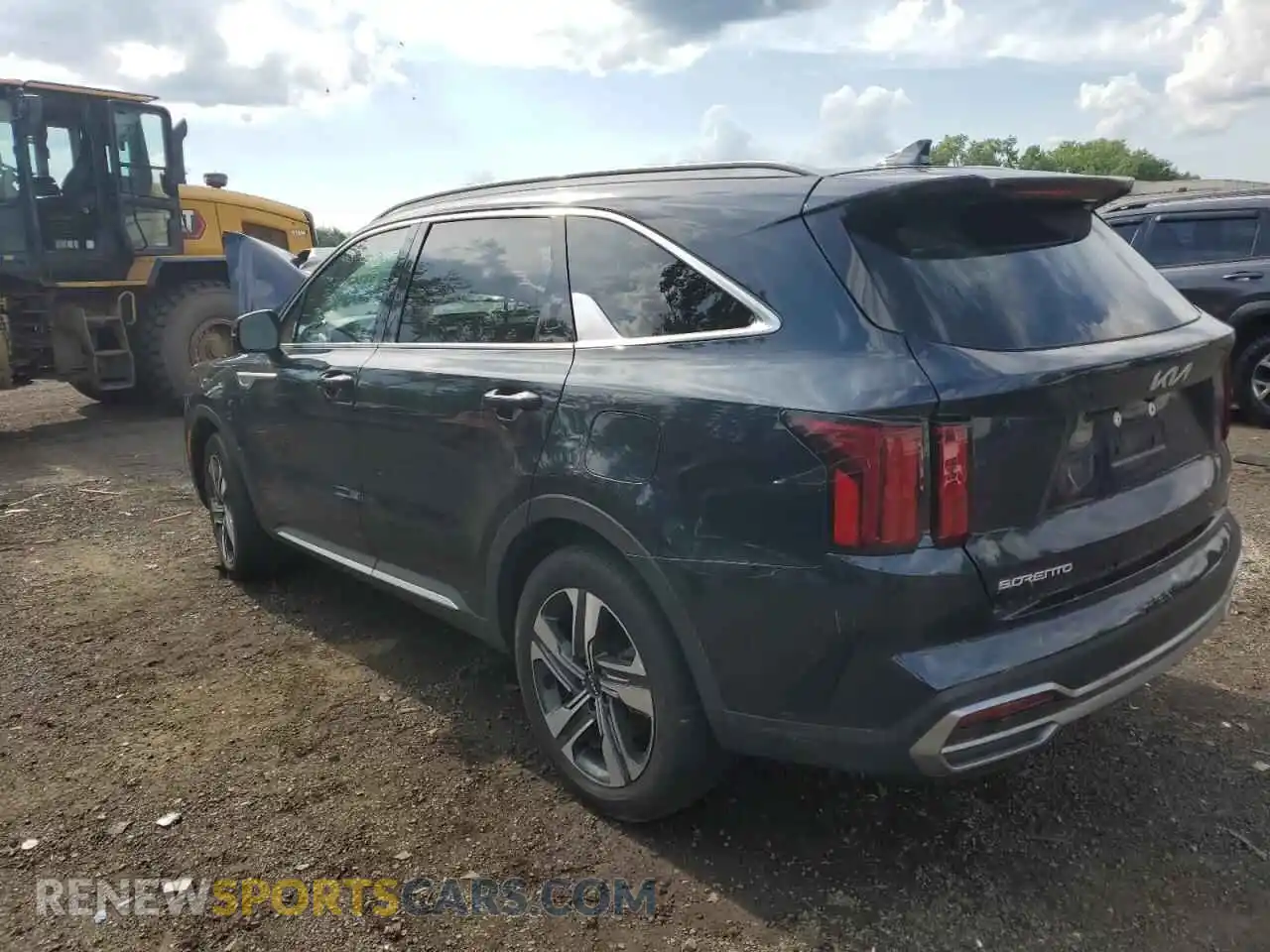 2 Photograph of a damaged car KNDRKDLG0P5155209 KIA SORENTO 2023
