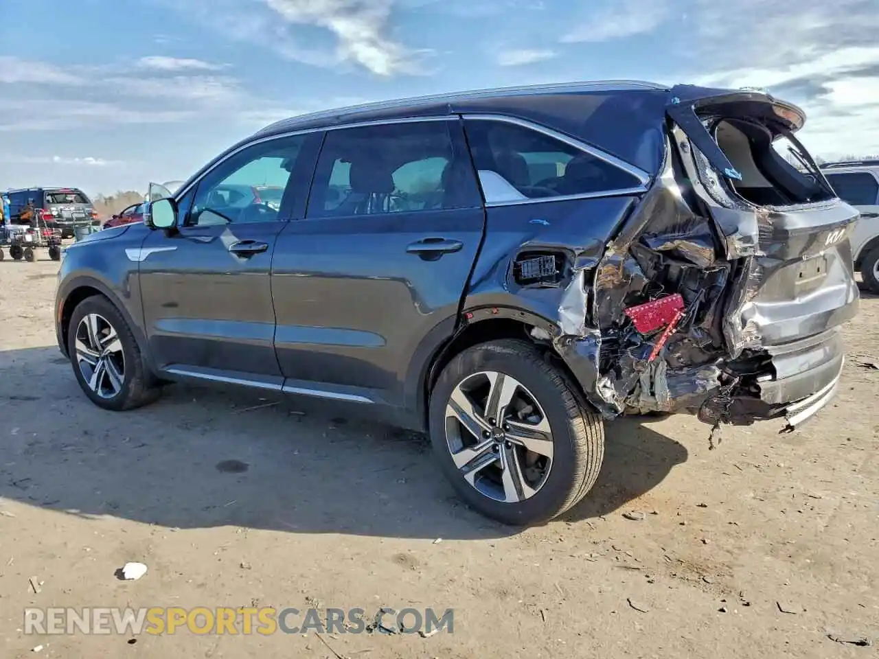 2 Photograph of a damaged car KNDRKDLG0P5227543 KIA SORENTO 2023