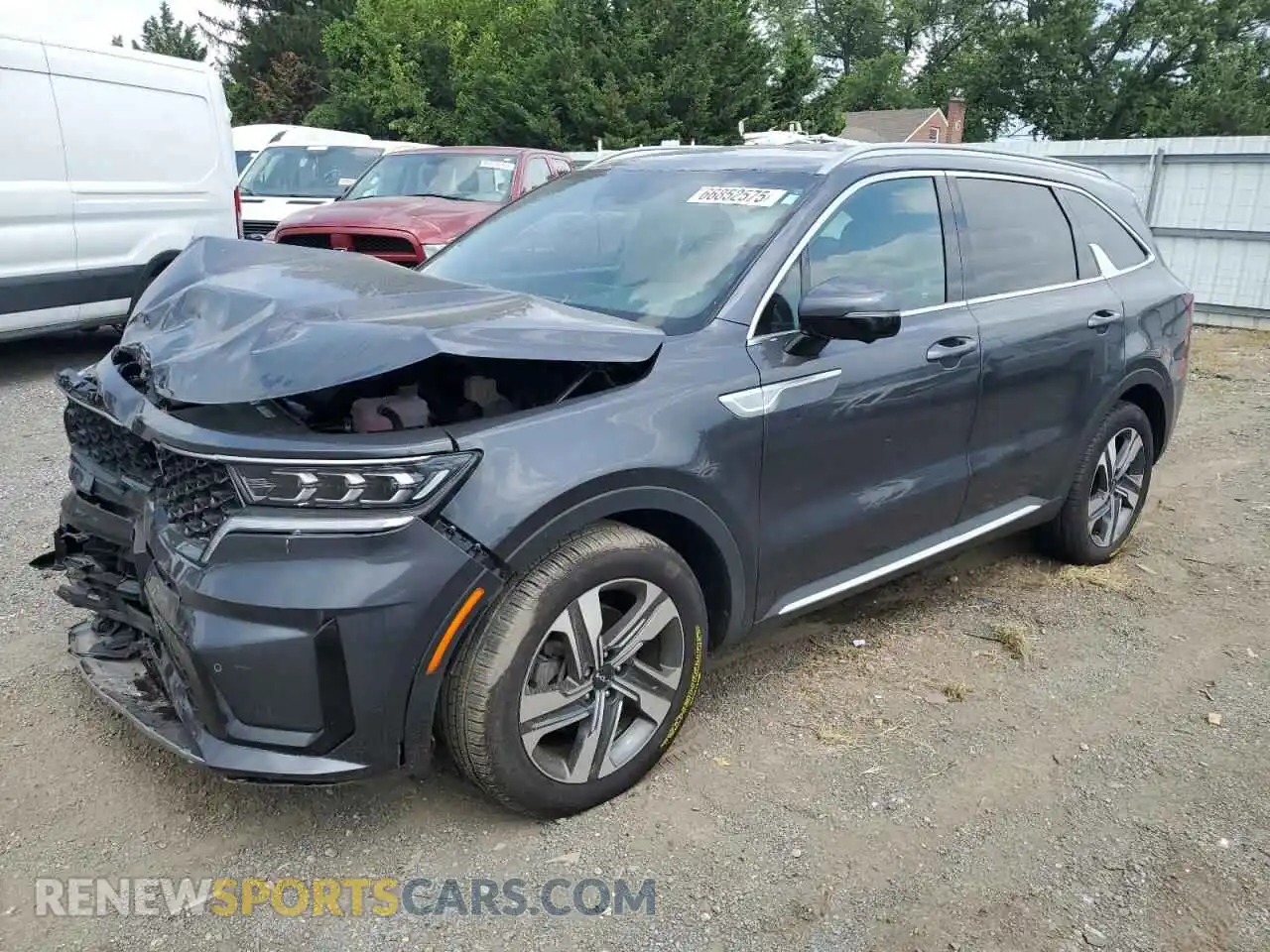 1 Фотография поврежденного автомобиля KNDRKDLG1P5208225 KIA SORENTO 2023