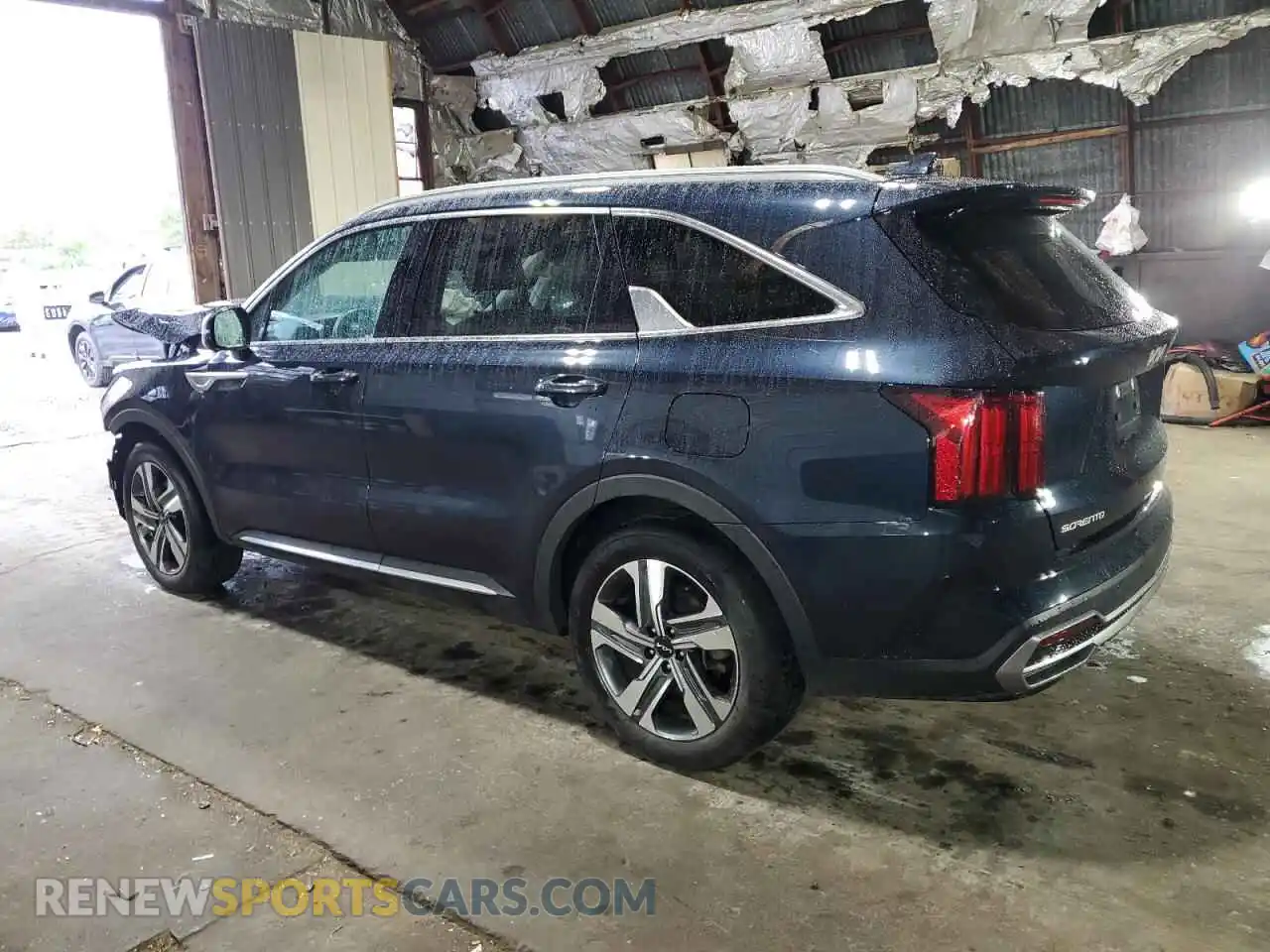 2 Photograph of a damaged car KNDRKDLG2P5148200 KIA SORENTO 2023