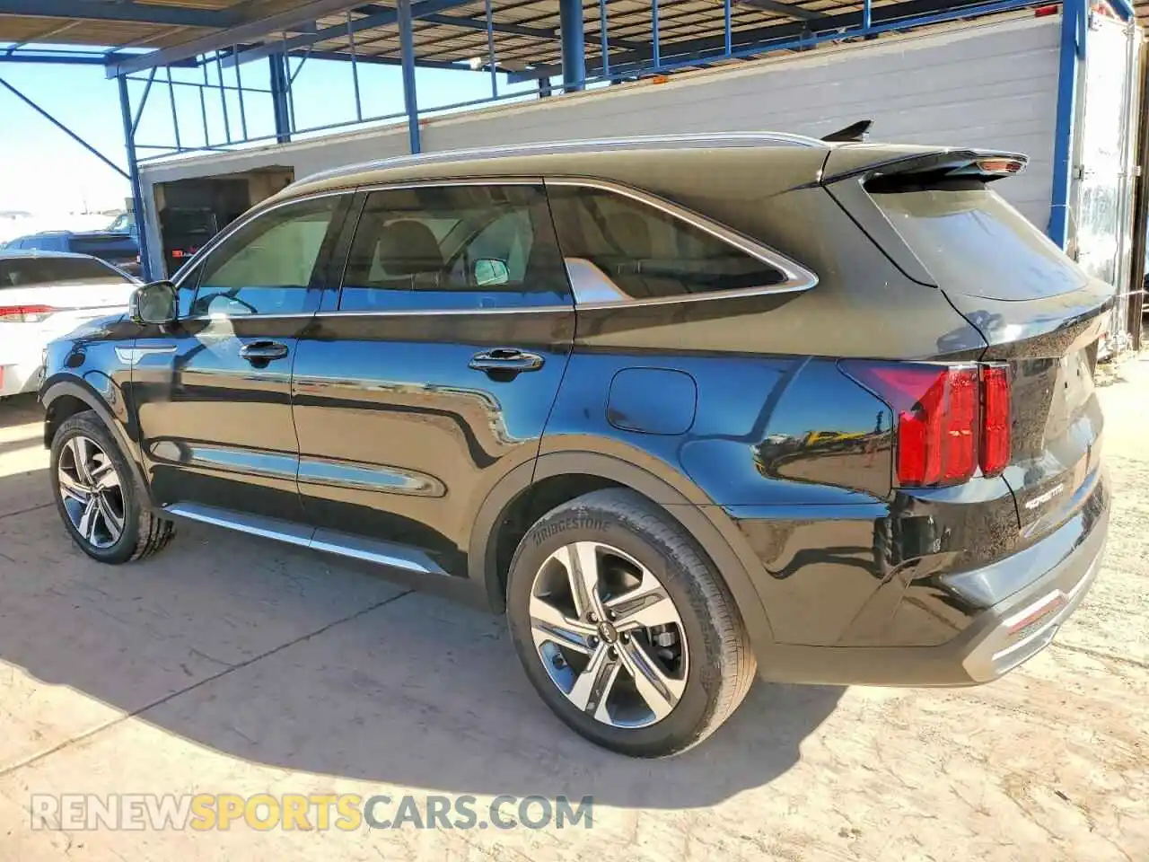 2 Photograph of a damaged car KNDRKDLG2P5200666 KIA SORENTO 2023