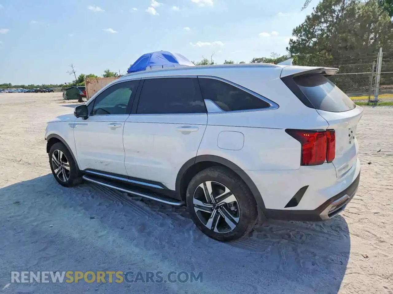 2 Photograph of a damaged car KNDRKDLG2P5217404 KIA SORENTO 2023