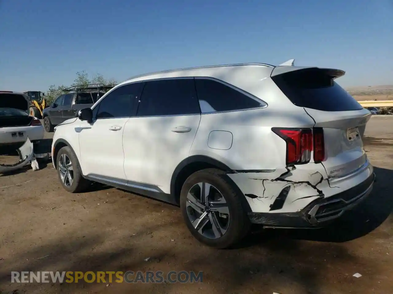 2 Фотография поврежденного автомобиля KNDRKDLG3P5194375 KIA SORENTO 2023
