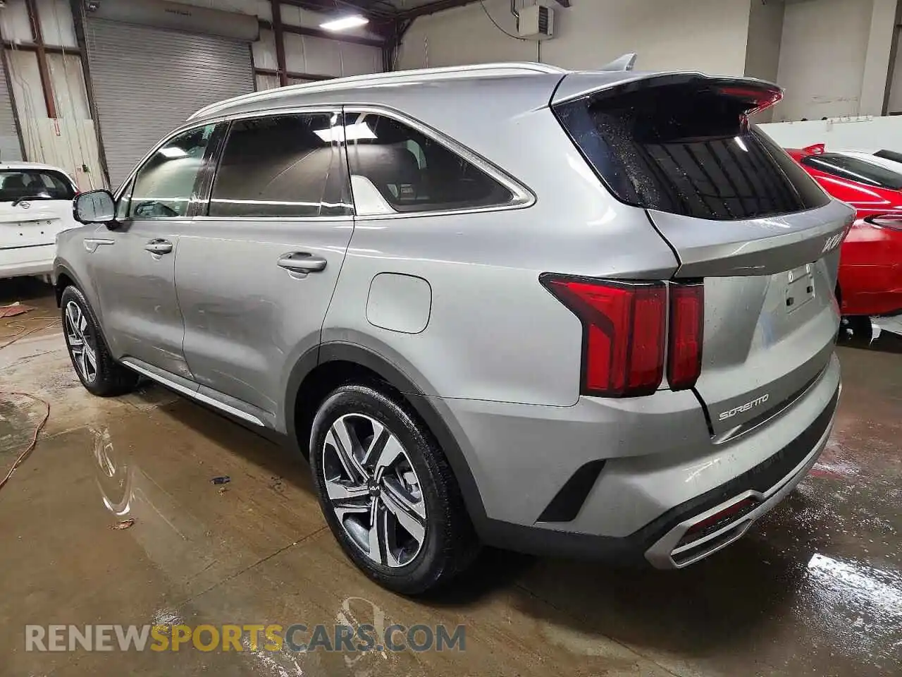 2 Photograph of a damaged car KNDRKDLG3P5220165 KIA SORENTO 2023