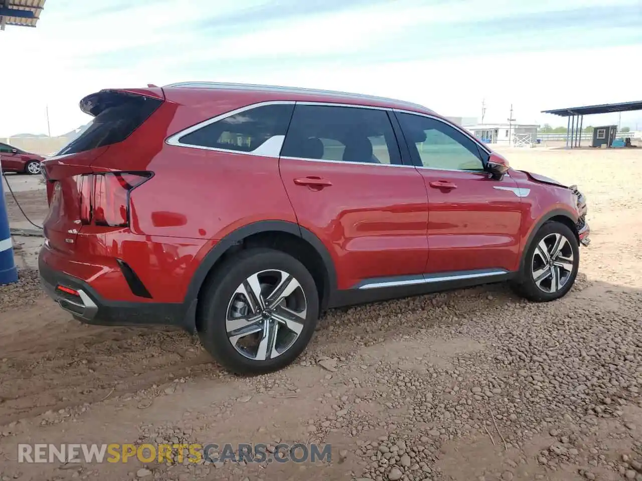3 Фотография поврежденного автомобиля KNDRKDLGXP5152446 KIA SORENTO 2023