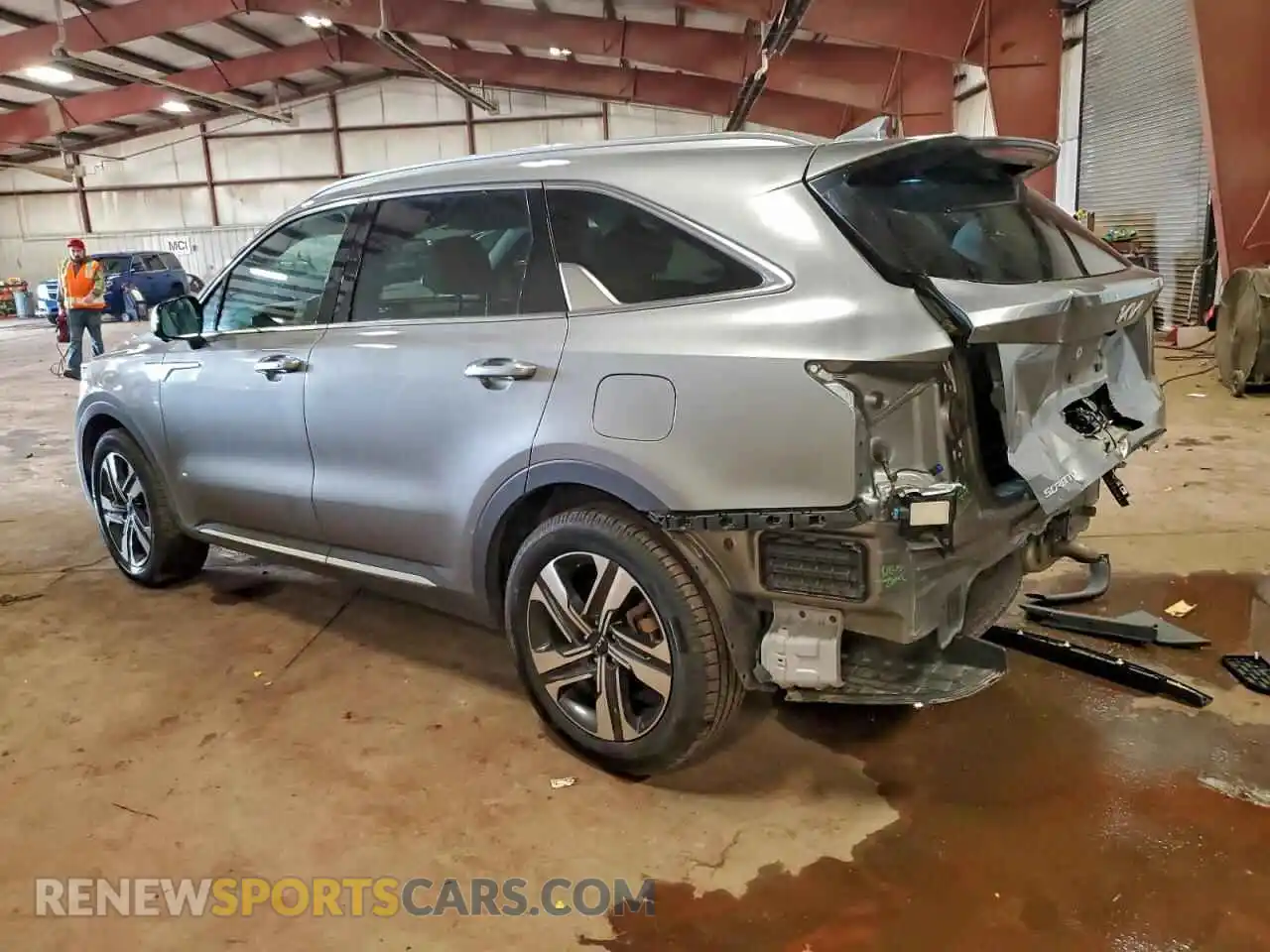 2 Photograph of a damaged car KNDRMDLG1P5139921 KIA SORENTO 2023