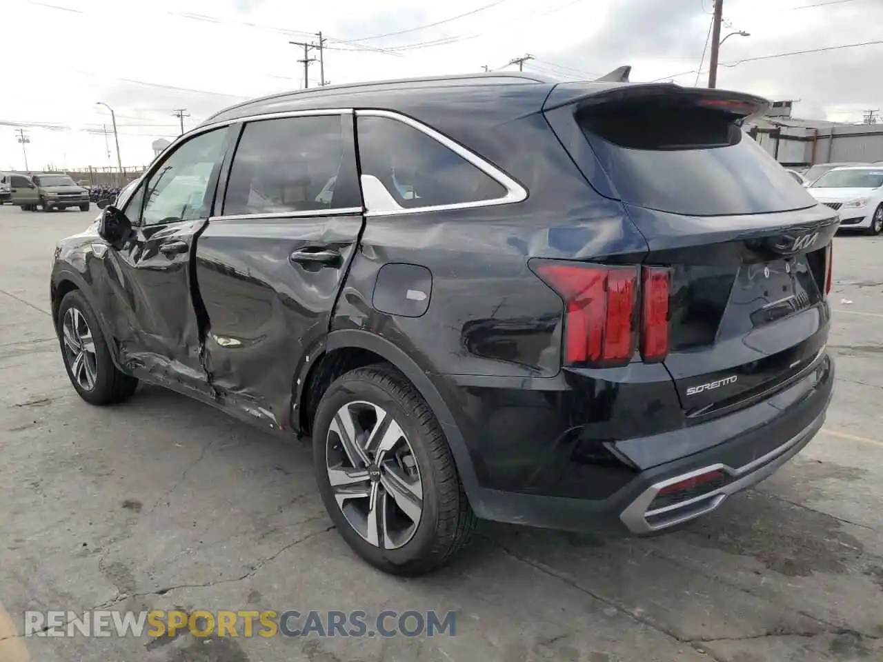 2 Photograph of a damaged car KNDRMDLG3P5149429 KIA SORENTO 2023