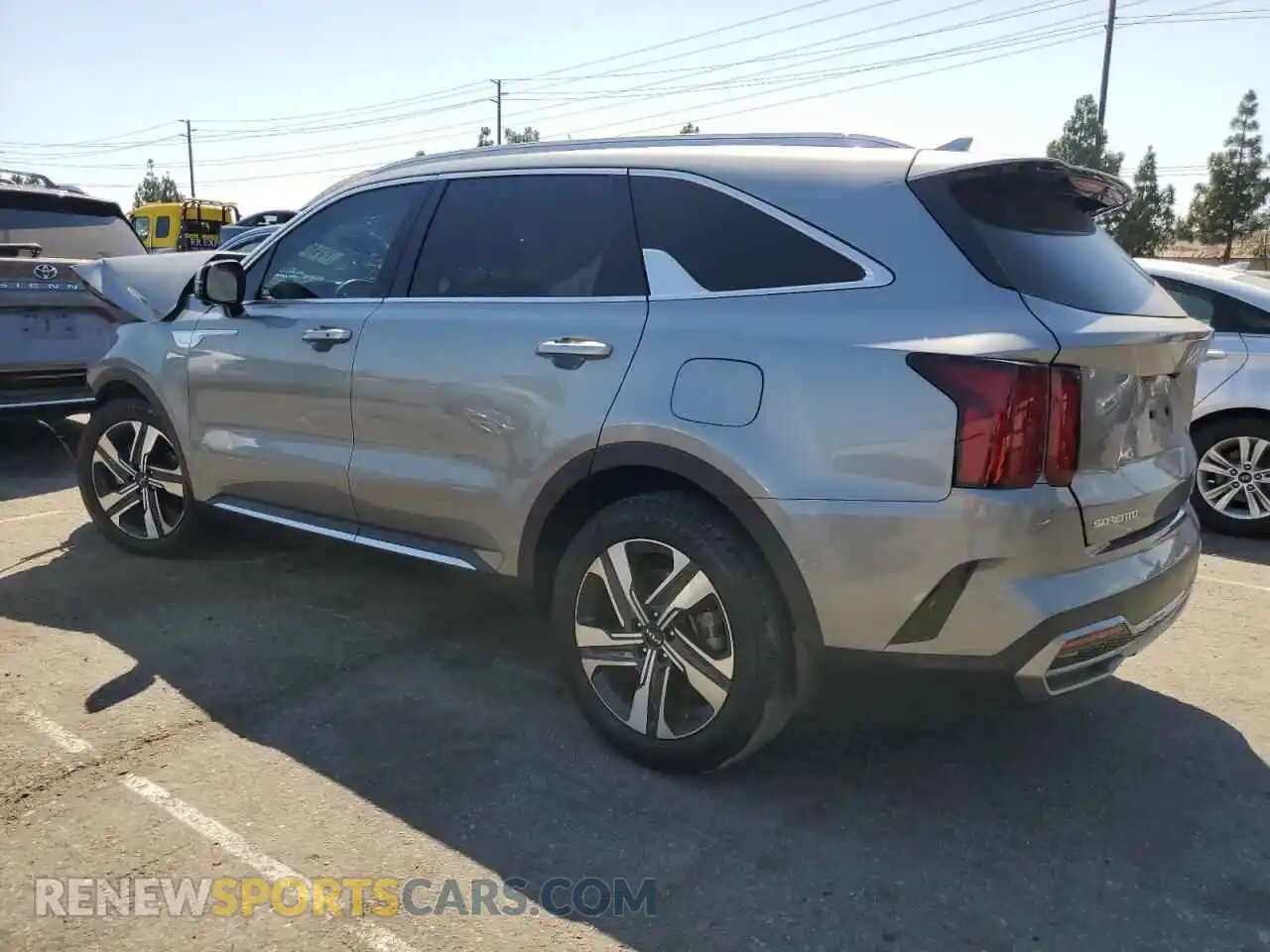 2 Photograph of a damaged car KNDRMDLG9P5136863 KIA SORENTO 2023
