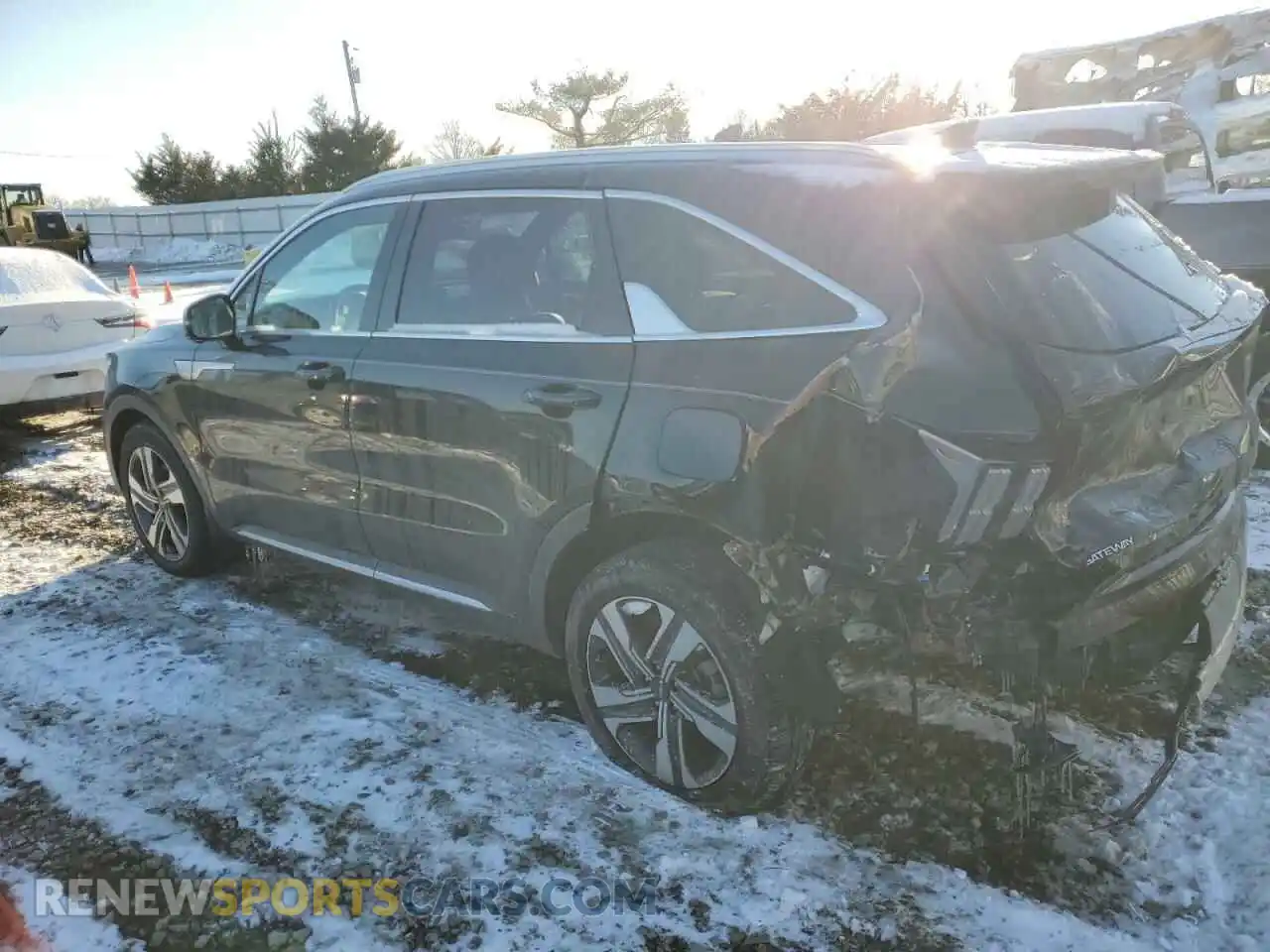 2 Photograph of a damaged car KNDRMDLH1P5169316 KIA SORENTO 2023