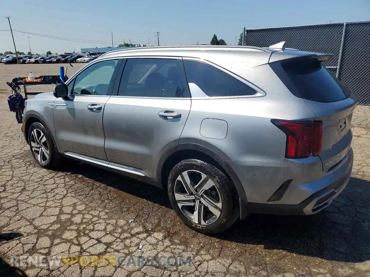 2 Photograph of a damaged car KNDRMDLH8P5186727 KIA SORENTO 2023