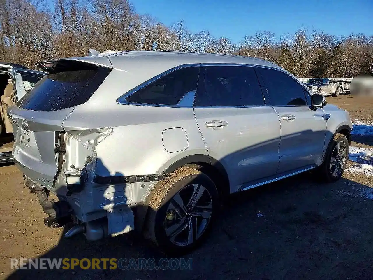 3 Photograph of a damaged car KNDRMDLHXP5210929 KIA SORENTO 2023