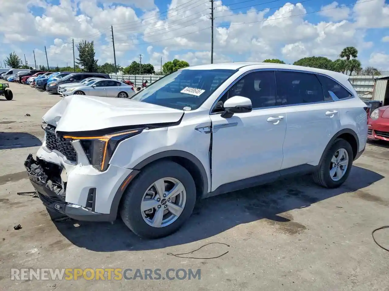 1 Photograph of a damaged car 5XYRG4JC0RG305153 KIA SORENTO 2024
