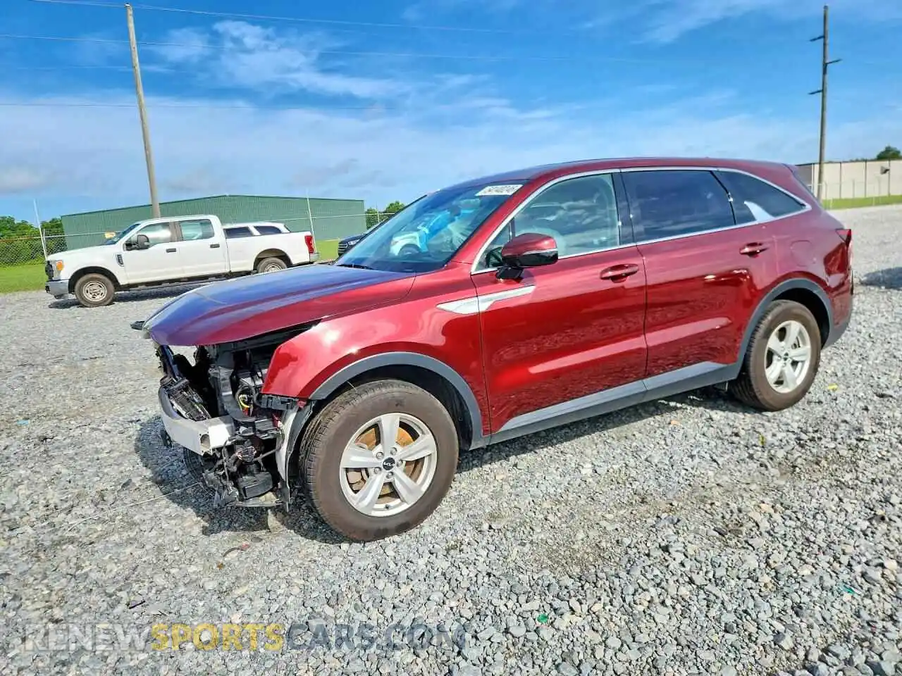 1 Photograph of a damaged car 5XYRG4JC2RG277260 KIA SORENTO 2024