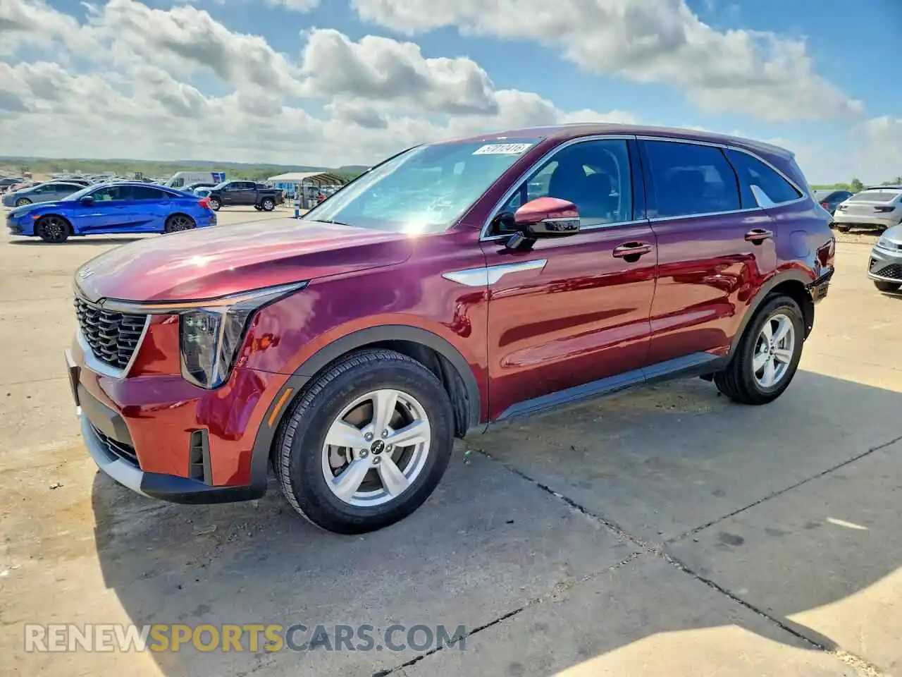 1 Photograph of a damaged car 5XYRG4JC3RG282354 KIA SORENTO 2024