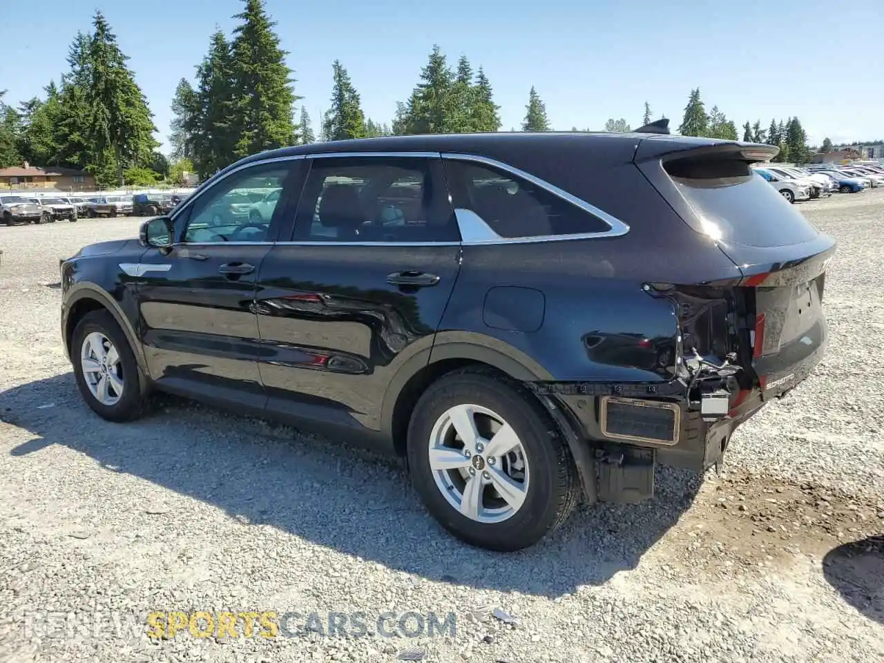 2 fotografías del automóvil dañado 5XYRG4JC5RG300367 KIA SORENTO 2024