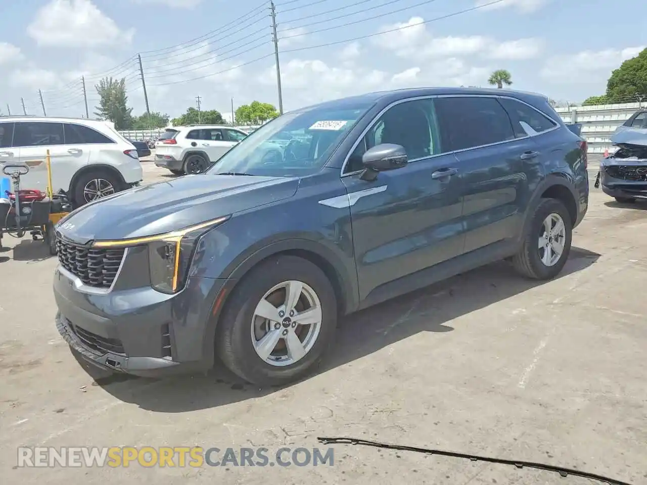 1 Photograph of a damaged car 5XYRG4JC7RG307143 KIA SORENTO 2024