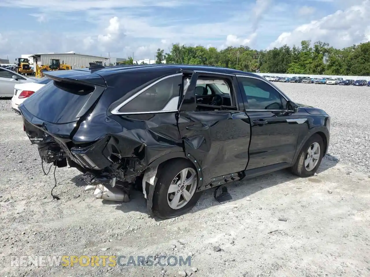 3 fotografías del automóvil dañado 5XYRG4JC8RG306468 KIA SORENTO 2024