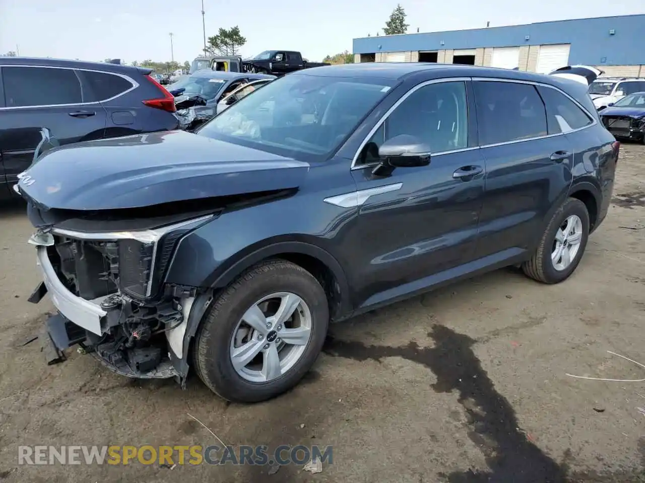1 Photograph of a damaged car 5XYRG4JC8RG306597 KIA SORENTO 2024