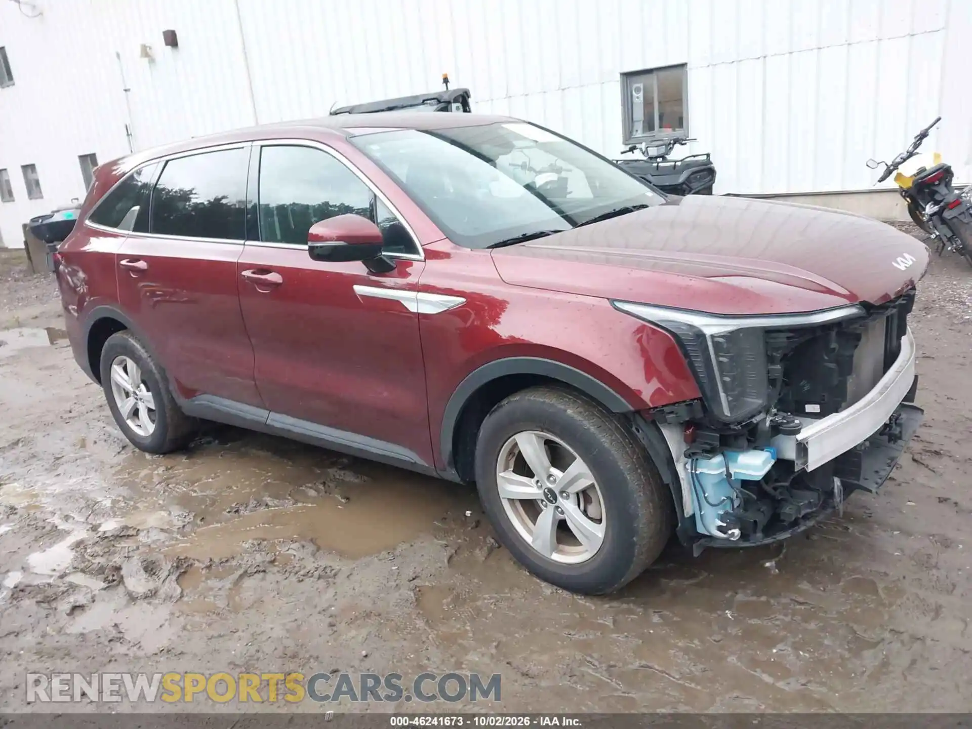 1 Photograph of a damaged car 5XYRG4JCXRG258276 KIA SORENTO 2024