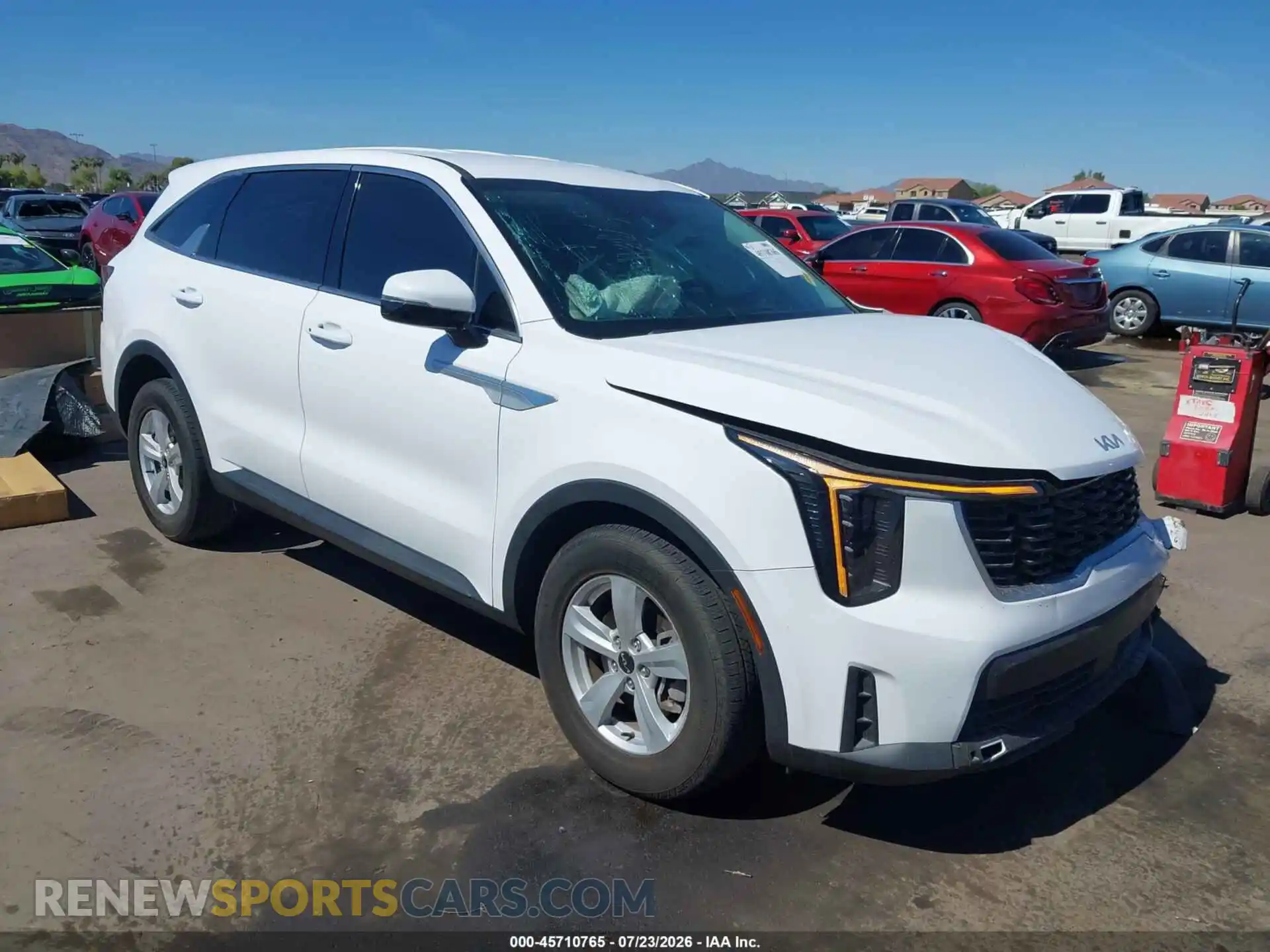 1 Photograph of a damaged car 5XYRG4JCXRG299085 KIA SORENTO 2024