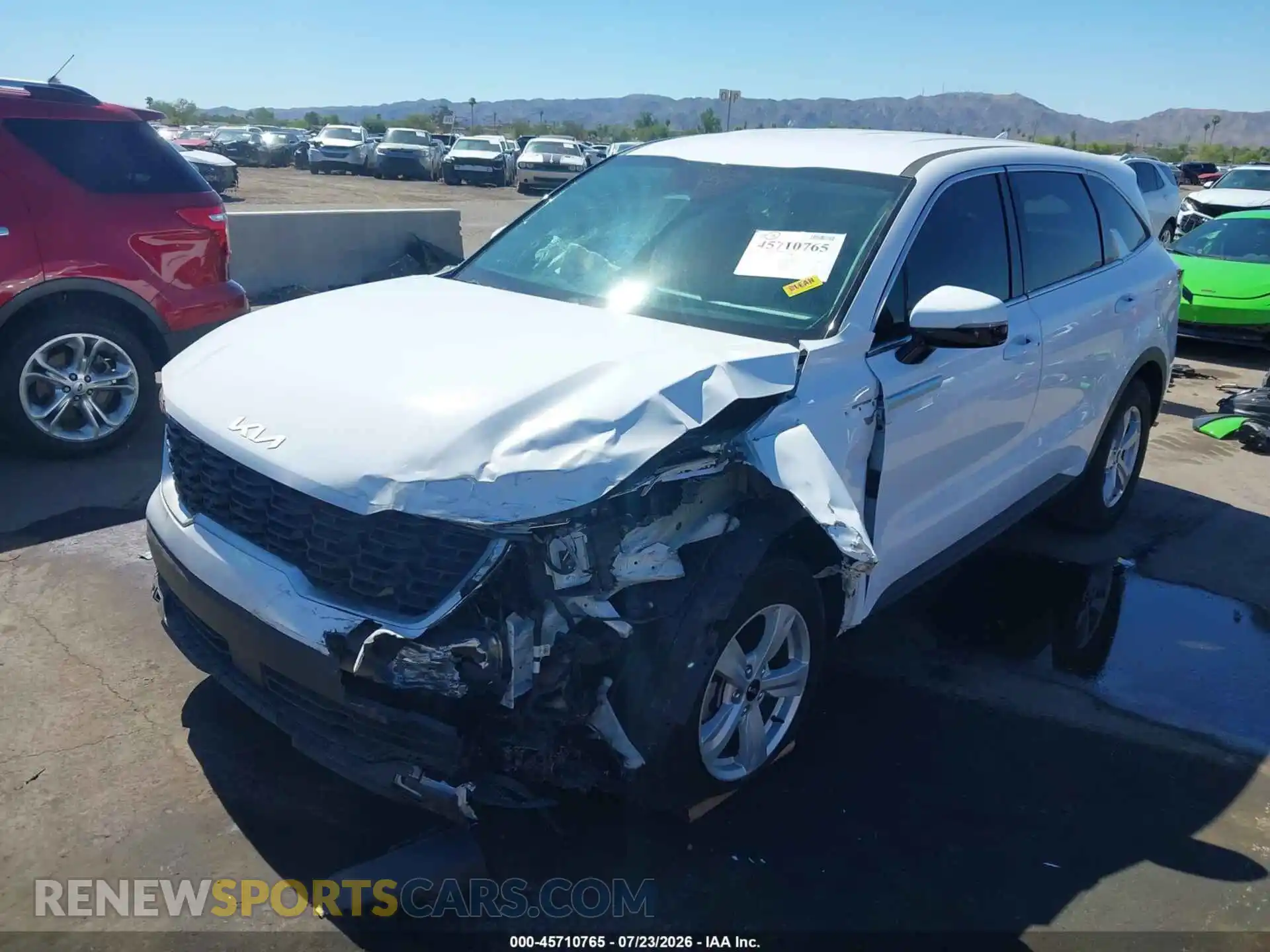 2 Photograph of a damaged car 5XYRG4JCXRG299085 KIA SORENTO 2024