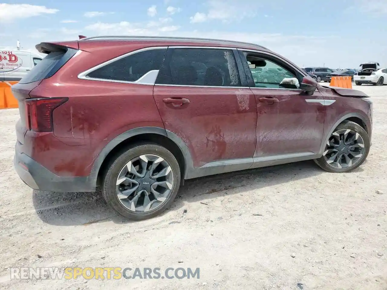 3 Photograph of a damaged car 5XYRH4JF4RG284413 KIA SORENTO 2024