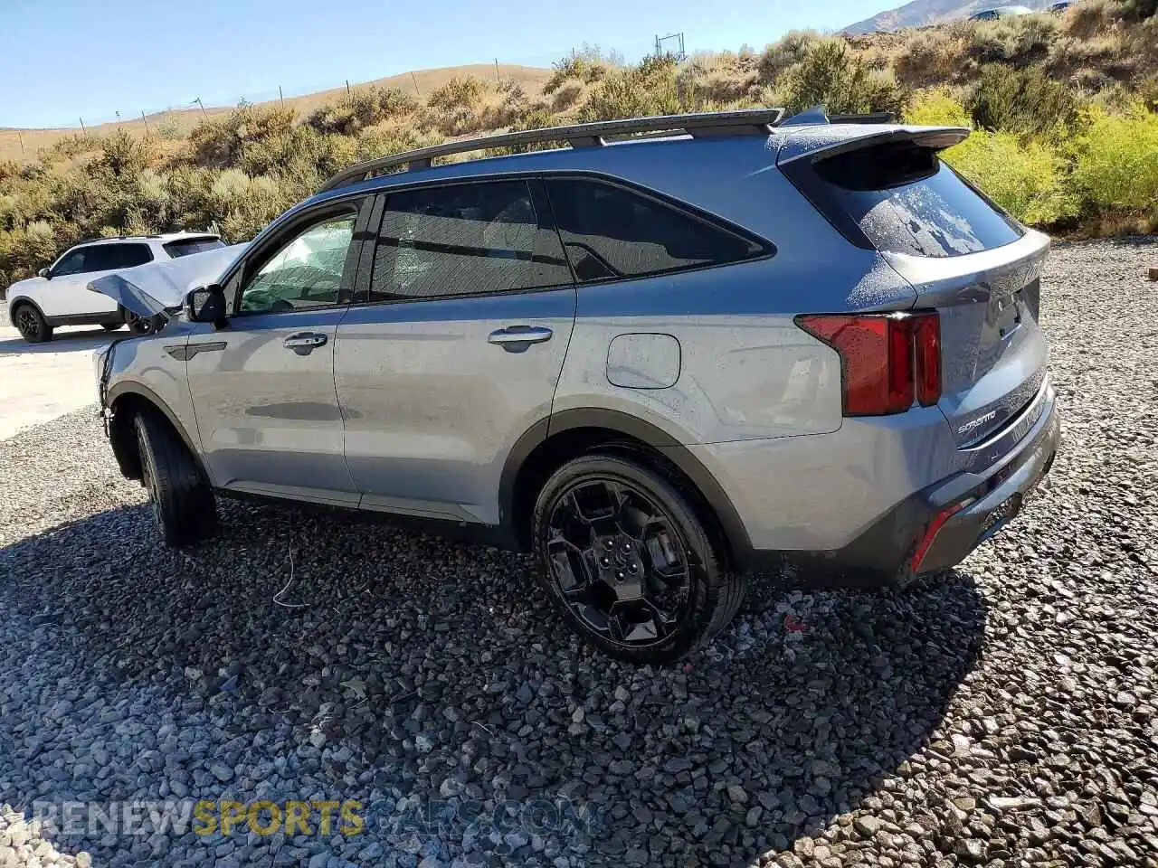 2 Photograph of a damaged car 5XYRHDJF1RG305802 KIA SORENTO 2024