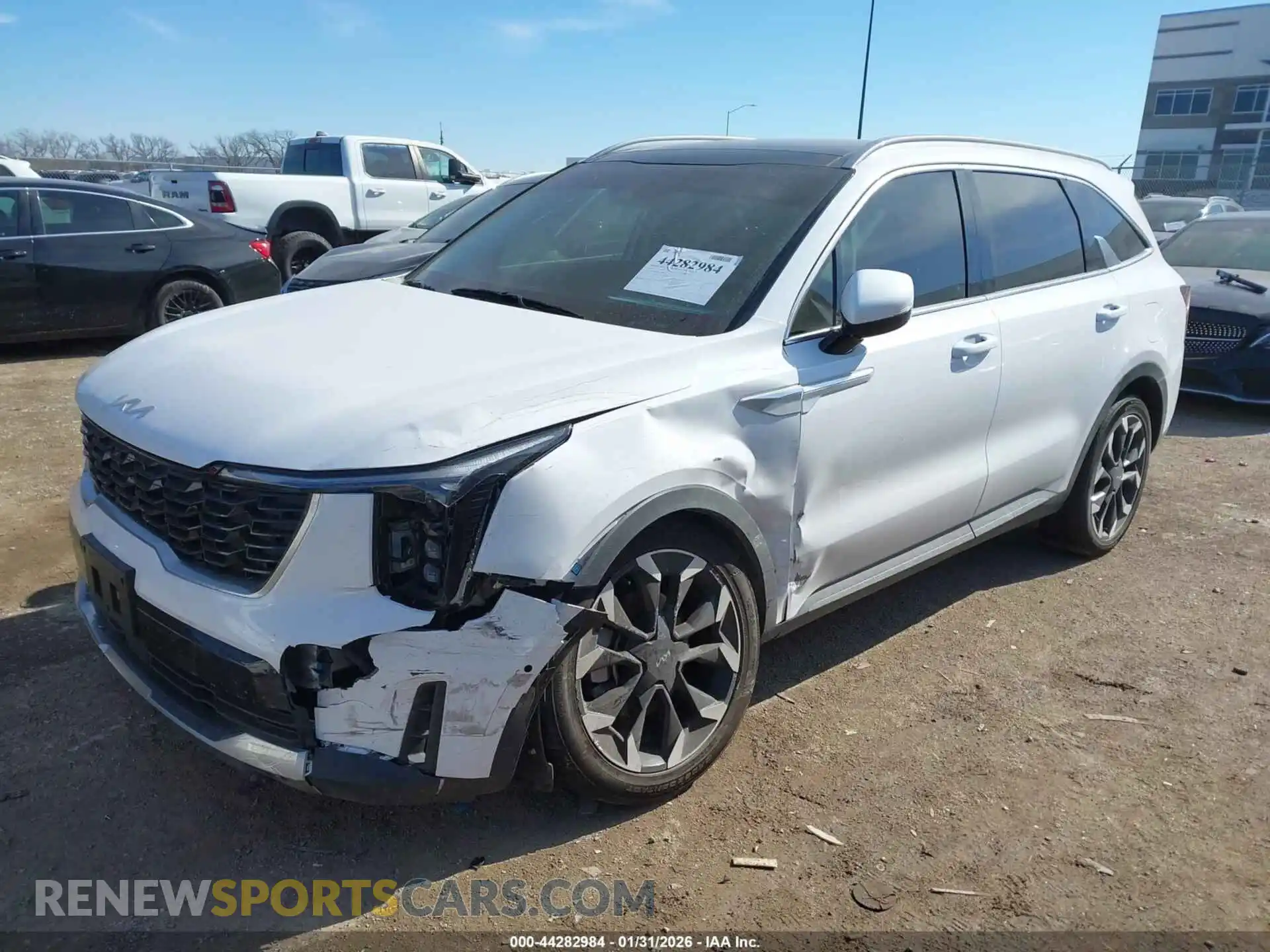 2 Photograph of a damaged car 5XYRK4JF1RG268994 KIA SORENTO 2024